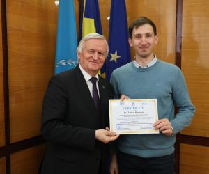 Dr. Tudor Braniste si Acad. Ion Tighineanu