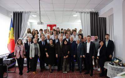 Vizita profesorului James Rothman in Moldova oct 2025